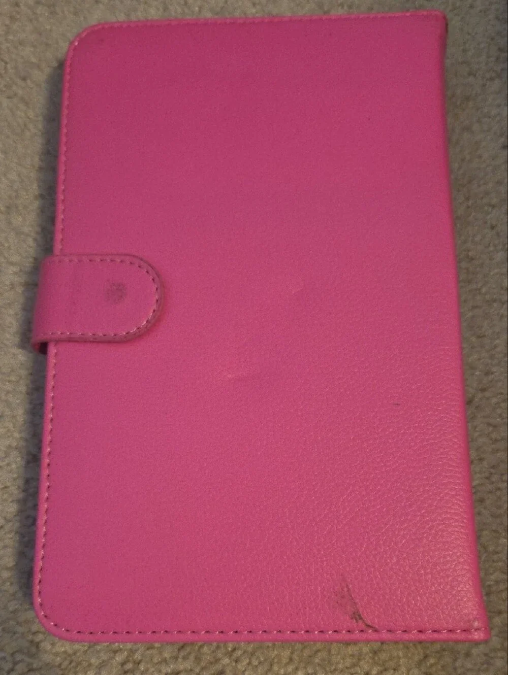 Pink Tablet Keyboard Case with Stylus